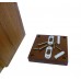FixtureDisplays® Wood Suggestion Box Charity Collection Ballot Fundraising Box 7.5
